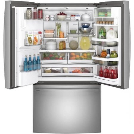 GE PYE22KYNFS 22.1 Cu. Ft. Stainless French Door Refrigerator