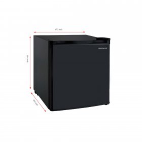 Frigidaire 1.6 Cu. ft. Fridge Erase Board Refrigerator, EFR107, Black