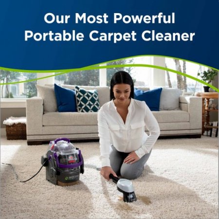 Bissell SpotClean Pet Pro Portable Carpet Cleaner, 2458