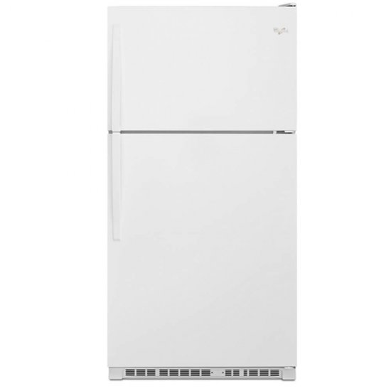 Whirlpool WRT311FZDW 20.5 Cu. Ft. White Top Freezer Refrigerator