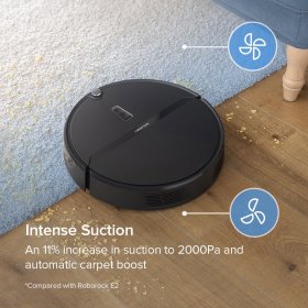 Renewed Roborock E4 Mop Robot Vacuum and Mop Cleaner, Internal Route Plan with 2000Pa Strong Suction, 200min Runtime