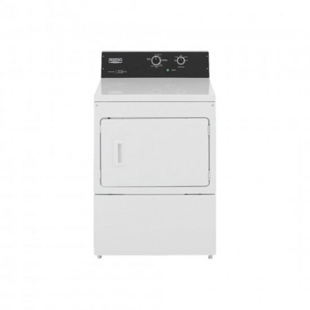 Maytag Commercial MGDP575GW - Dryer - freestanding - width: 27 in - depth: 29.3 in - height: 42.5 in - front loading - white