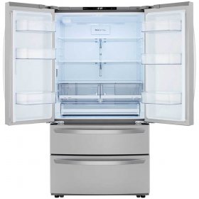 LG LMWS27626S 27 Cu. Ft. Stainless French Door Refrigerator
