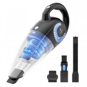MOOSOO Handheld Vacuum Cordless 8500PA Powerful Wet Dry Hand Vacuum Lightweight Rechargeable Handy vac for Home Car M4