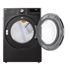 LG DLEX4200B 7.4 cu. ft. Ultra Large Capacity Smart wi-fi Enabled Front Load Dryer with TurboSteam™ and Built-In