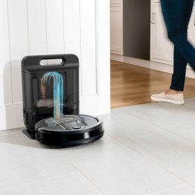 Shark IQ Robot Vacuum with XL Self-Empty Base, Home Mapping, Self-Cleaning Brushroll, Wi-Fi (RV1000AE)