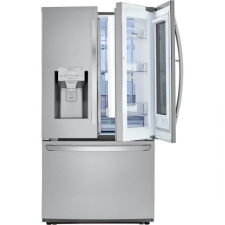 LG LFXS26596S 26 Cu. Ft. Stainless Insta View Door-in-Door French Door Refrigerator