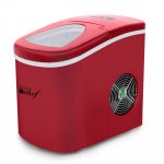 Deco Chef IMRED Compact Electric Ice Maker Red (Renewed)