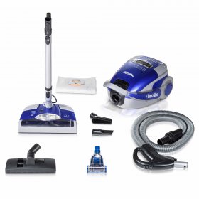 Prolux Tereva 5 Speed Quiet Canister Vacuum Cleaner with sealed HEPA Filter