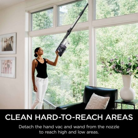 Shark Vertex Cordless Stick Vacuum with DuoClean PowerFins , IZ440H