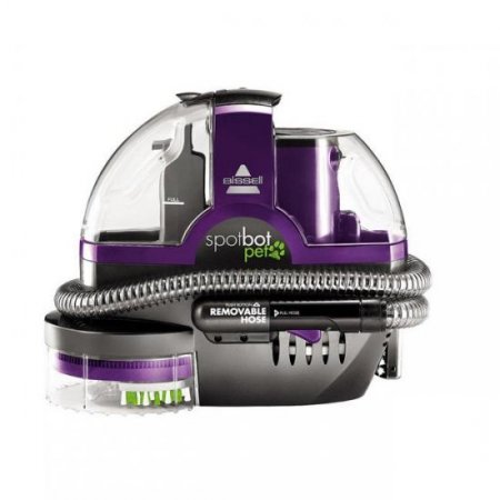 BISSELL 1005312 SpotBot Pet Bagless Carpet Cleaner 3A Standard 44, Purple