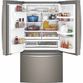 GE Appliances Energy Star 27.8 Cubic Foot French Door Refrigerator