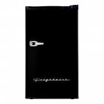 Frigidaire 3.2 Cu ft Retro Dry Erase Compact Refrigerator, (EFR331-BLACK), Black