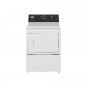 Maytag Commercial MGDP575GW - Dryer - freestanding - width: 27 in - depth: 29.3 in - height: 42.5 in - front loading - white