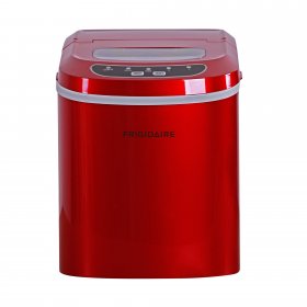 Frigidaire 26 lb. Countertop Ice Maker (EFIC102), Red