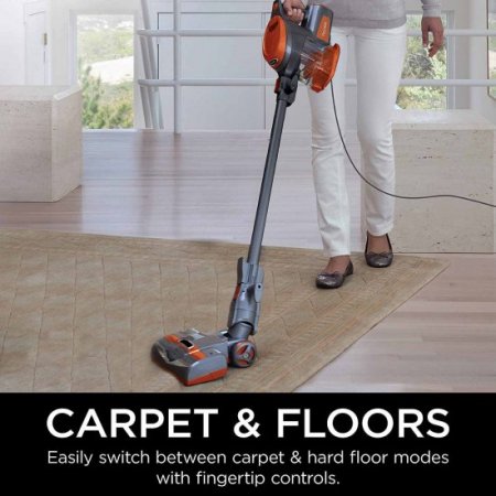 Shark HV302 Rocket Ultra-Light Corded Bagless Vacuum for Carpet and Hard Floor Cleaning