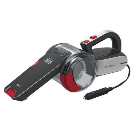 BLACK+DECKER 12V Car Pivot Handheld Vacuum, BDH1200PVAV