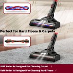 INSE Stick Vacuum Cleaner Cordless Extendable and Lightweight