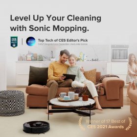 Roborock S7 Robot Vacuum Cleaner with Sonic Mopping, Strong 2500 Suction Multi-Level Mapping, Plus App and Voice Control Robot Mop