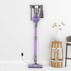 GeeMo 20 Kpa Cordless Vacuum 4-in-1 Stick Vacuum Cleaner, Anti-Static Design Ideal for Hardwood Floor Carpet Tile Pet Car