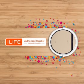 ILIFE V5s Pro-W, Robot Vacuum and Mop 2 in 1, with Water Tank, Self Charging, Tangle Free for Pet Hair