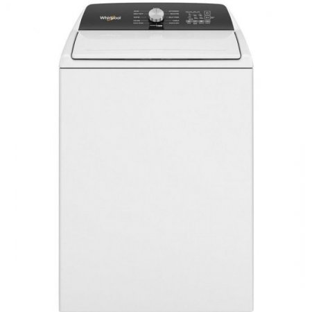 Whirlpool WTW5010LW 4.6 Cu. Ft. White Top Load Impeller Washer with Built-In Faucet