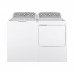GE GTW500ASNWS 27 Energy Star Top Load Infusor Washer with 4.6 cu. ft. Capacity Deep Fill and Stain Pretreat in White