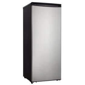 Danby 11.0 Cu. Ft. All Refrigerator DAR110A1BSLDD, Stainless Steel