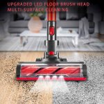 Moosoo K17 Cordless Vacuum 2-in-1 Lightweight Stick Vacuum Cleaner 23Kpa - Baisc Mode