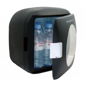 Frigidaire Portable Retro 12-Can Mini Refrigerator, EFMIS462, Black