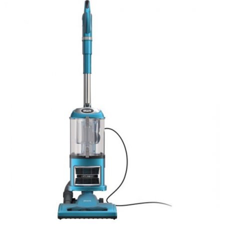 Shark NV380 Navigator Lift-Away Deluxe Upright Vacuum with Large Dust Cup Capacity, Swivel Steering, Upholstery Tool & Crevice Tool, Blue (Renewed)