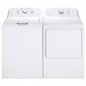 GE GTX33EASKWW 6.2 Cu. Ft. White Electric Dryer