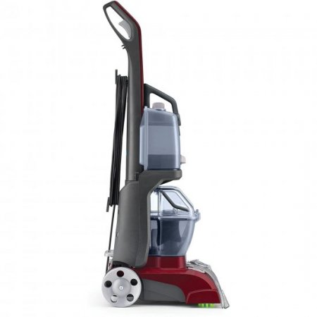 Hoover Power Scrub Deluxe Carpet Cleaner Machine, Upright Shampooer, FH50150, Red