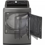 LG DLGX7801VE 7.3 cu.ft. Smart wi-fi Enabled Gas Dryer with TurboSteam™