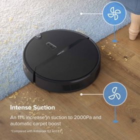 Roborock E4 Mop Robot Vacuum and Mop Cleaner, Internal Route Plan with 2000Pa Strong Suction, Carpet Boost
