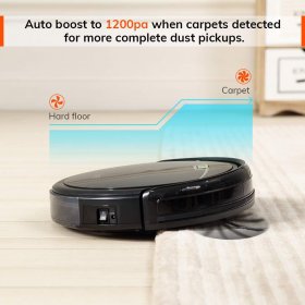 ILIFE A4s Pro-W Robot Vacuum Cleaner, 2000Pa Max, No-go Area, Quiet, Hard Floors and Medium Carpets