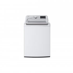 LG WT7800CW 5.4 cu.ft. Mega Capacity Top Load Washer with Turbowash Technology, Wi-Fi Enabled, White