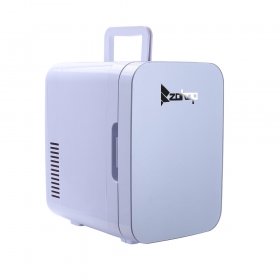 Mini Fridge for Car, Portable Electric Cooler & Warmer with Handle, 6 Liter / 8 Can Compact Car Refrigerator Cooler for Truck Driver, Road Trips, Home, Office, Dorms, AC/DC Thermoelectric System,I8714