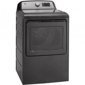 GE GTD84ECPNDG 7.4 Cu. Ft. Diamond Gray Front Load Electric Dryer
