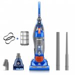 Moosoo Upright Vacuum Cleaner with Pet Turbo Brush, 20Kpa Upright Vacuum with 2.9L Large Dust Tank & 32ft Power Cord for Pet Hair Carpet Hard Floor