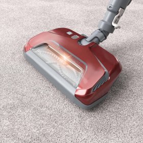 Kenmore 600 Series 14 Inch Pet Friendly Pop-N-Go Bagged Canister Vacuum, Red
