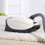 Miele Complete C3 Cat & Dog Canister Vacuum-Corded, Lotus White