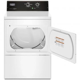 Maytag MEDP575GW 7.4 Cu. Ft. White Top Load Electric Dryer