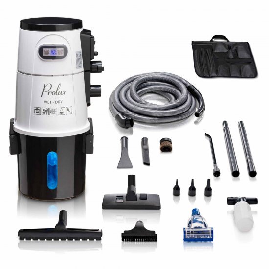 Prolux Professional Wall Mounted Garage Shop Vac Wet Dry Pick Up