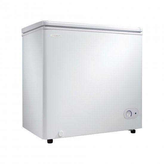 Danby 5.5 Cu.Ft. Chest Freezer, 1 Basket, Up Front Temperature Control