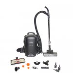 Atrix Backpack HEPA Vacuum, Black