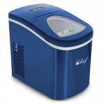 Deco Chef IMBLU Compact Electric Ice Maker Blue (Renewed)