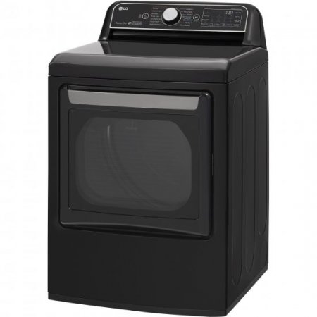 LG DLEX7900BE 7.3 Cu. Ft. Smart Wi-Fi Enabled Electric Dryer with TurboSteam - Black Steel