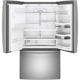 GE PYE22KYNFS 22.1 Cu. Ft. Stainless French Door Refrigerator