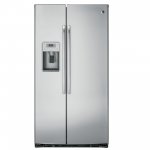 GE Appliances PZS22MSKSS 36 Inch Freestanding Counter Depth Side by Side Refrigerator Stainless Steel